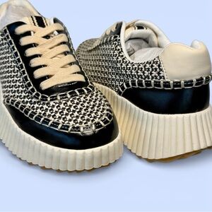 SHUSHOP Sneaker SELINA Everyday Crochet Wedge Sneaker Sz 7 NIB